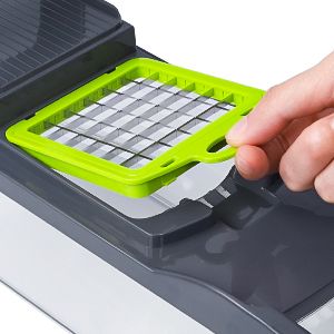 Multipurpose 13-in-1 Vegetable Chopper | Kitchen Cutter & Dicer with Stainless Steel Blades